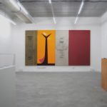 Ausstellungsansicht in der Galerie Stephanie Kelly Dresden, mit Ronald de Bloeme, Gabriela Volanti und Jonas Lewek, kuratiert von Kerstin Flasche